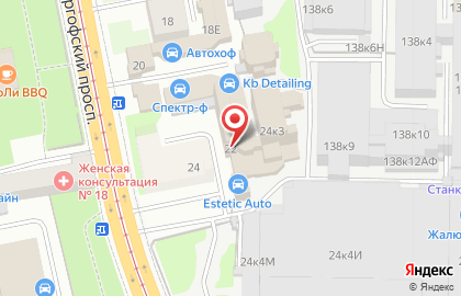 Компания Фейс Архитект на карте