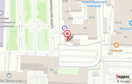 Производственная компания Шнейдер Электрик на Комсомольском проспекте на карте