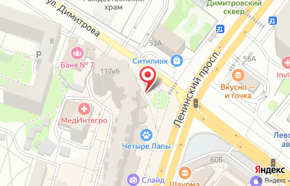Фабрика натяжных потолков Kолорит L на Ленинском проспекте на карте