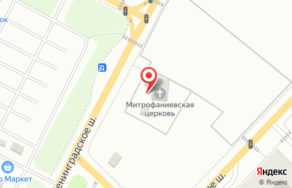Храм Святителя Митрофана Воронежского на карте
