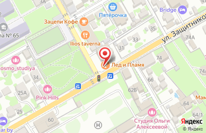 Лед и Пламя на карте
