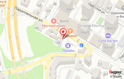 Автокомплекс на Параллельной улице на карте