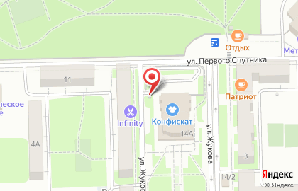 Автостоянка в Челябинске на карте