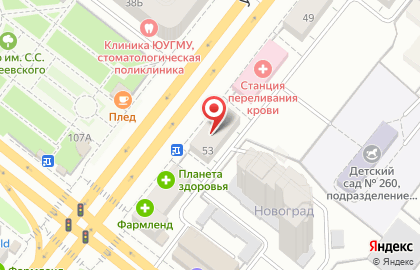 Магазин тканей и фурнитуры Стиль на улице Воровского на карте