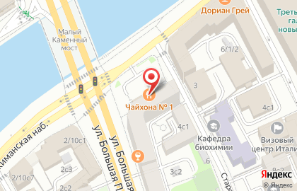 Банкомат Банк ЗЕНИТ на улице Большая Полянка на карте