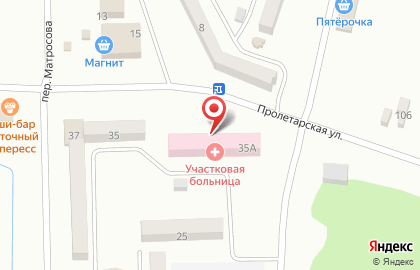 Кулешовская участковая больница на карте