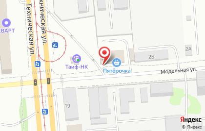 Супермаркет Пятёрочка на Технической улице на карте