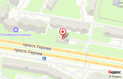 Супермаркет Красное & Белое на проспекте Героев на карте