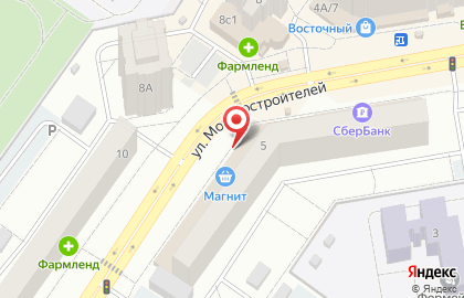 Магазин по продаже сухофруктов и орехов на улице Моторостроителей на карте