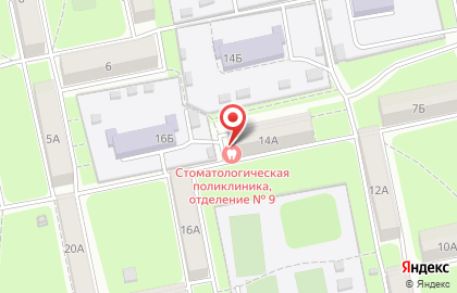 Пензенская стоматологическая поликлиника на Попова на карте