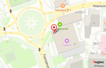 Магазин цифровой техники DNS на Новокосинской улице на карте