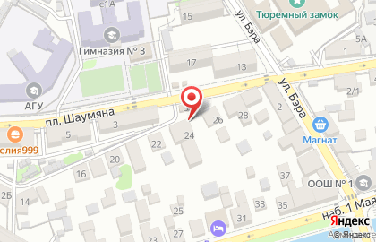 Служба доставки для корпоративных клиентов СберЛогистика в Астрахани на карте