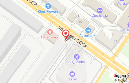 Шинный центр Колесо в Октябрьском районе на карте