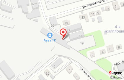 Торговая компания Авва на Московском шоссе на карте