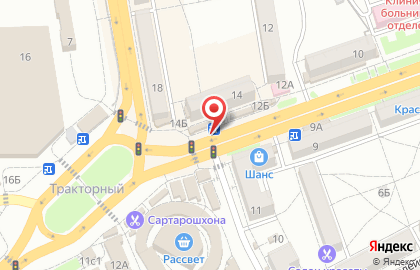 Салон связи Стимул в Тракторозаводском районе на карте