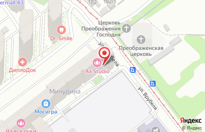 Центр Технологий Красоты на улице Мичурина на карте