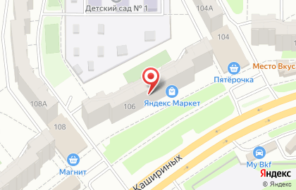 Магнит Маркет в Челябинске на карте