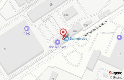ООО Мастер-Строй на Чистопольской улице на карте