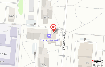 Гостинично-оздоровительный комплекс Рокоссовский на карте