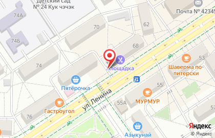 СКС Ломбард на улице Ленина на карте