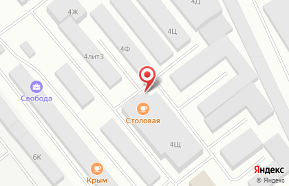 Столовая в Санкт-Петербурге на карте