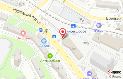 Многопрофильный сервисный центр по ремонту и продаже телефонов и планшетов АйМаркет в Первореченском районе на карте