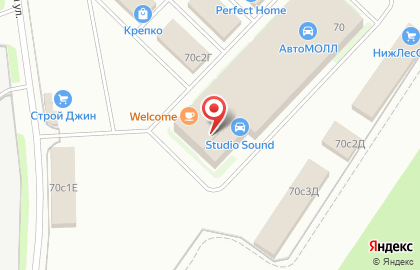 Магазин автотоваров на Суздальской улице на карте