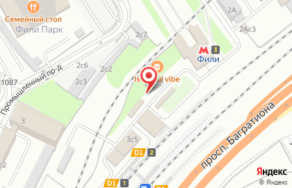 Дахна на Новозаводской улице на карте