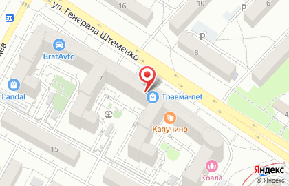 Магазин-ателье штор и карнизов Магазин-ателье штор и карнизов в Краснооктябрьском районе на карте
