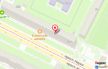 Магазин Мир Алко в Калининском районе на карте