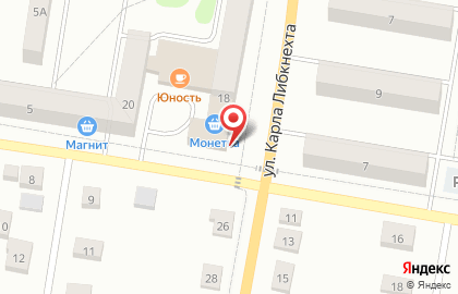 Магазин Монетка в Екатеринбурге на карте