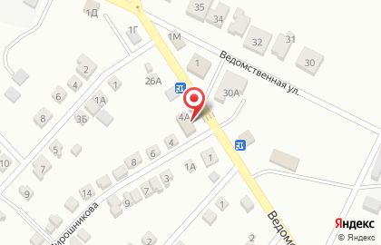 Продовольственный магазин Тройка на улице Мирошникова на карте