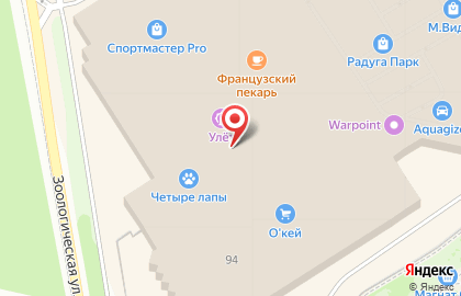 Магазин современной техники ТехноМакс в ТЦ Радуга Парк на карте
