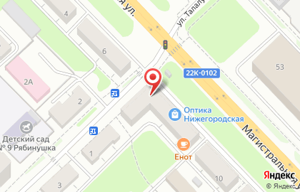 Магазин инструмента и крепежа Крепеж в Нижнем Новгороде на карте