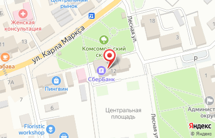СберБанк в Брянске на карте