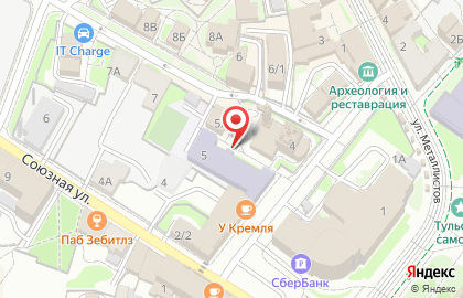Тульская Православная классическая гимназия на Благовещенской улице на карте