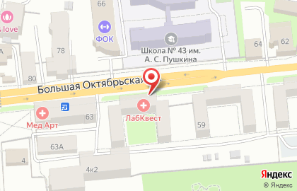 Ярославский земельный центр, ЗАО на карте