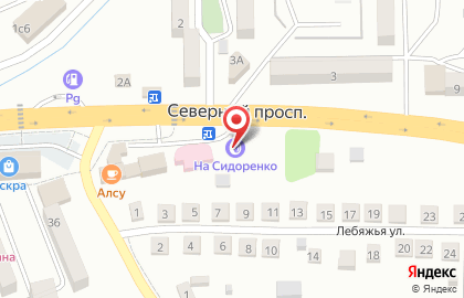 Шиномонтажная мастерская на Лебяжьей улице на карте