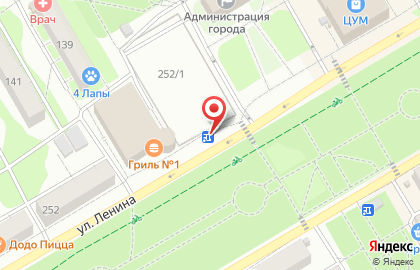 Продуктовый магазин в Барнауле на карте