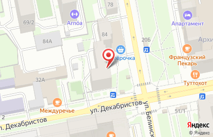 Магазин Smart Wine Shop в Октябрьском районе на карте
