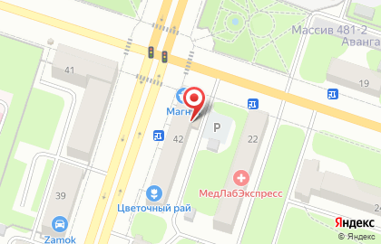 Кафе Березка на проспекте Ленина на карте