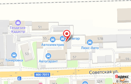 Автосервис 777 на Советской улице на карте