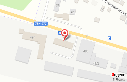 Столовая Пельмешка на Станционной улице на карте
