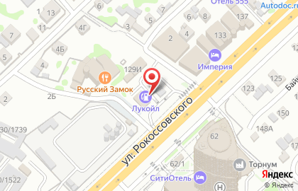 СТО Лукойл на карте