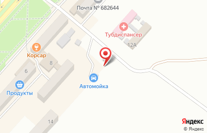Автостоянка на Комсомольском проспекте, 10/3 на карте