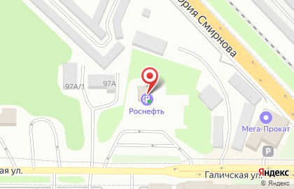 ТНК в Костроме на карте