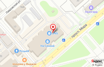 Банкомат Газпромбанк, филиал в г. Костроме на проспекте Мира, 33 на карте