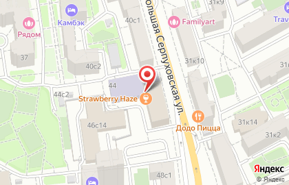 Компания ТрансЛогистТрейд на Большой Серпуховской улице на карте