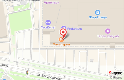 Кафе Хачапурия на Советской площади на карте