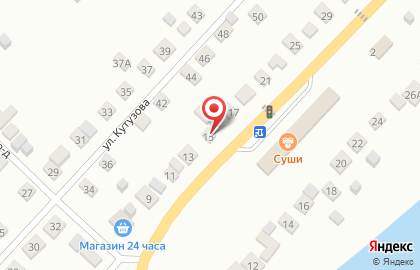 Служба доставки Soho суши на карте